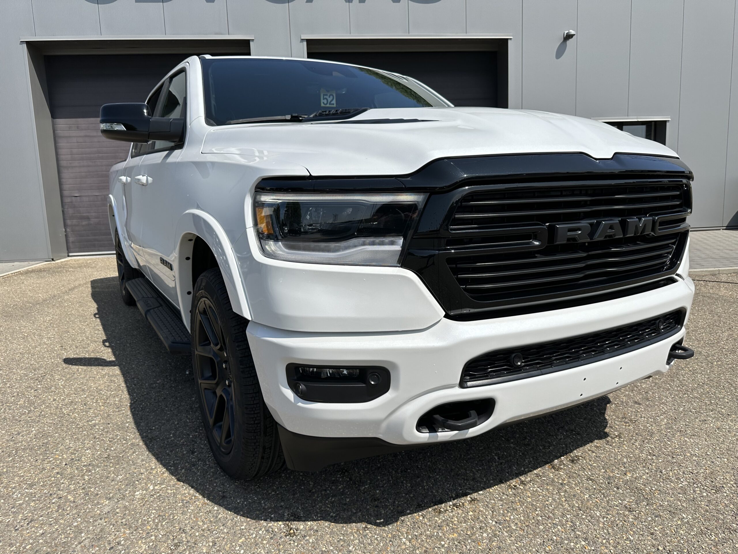 thumbnail image 2 of RAM 1500 Laramie Door Emblem Overlay Decal - 2019-2024 (Vinyl, RAM22) 2 of 6